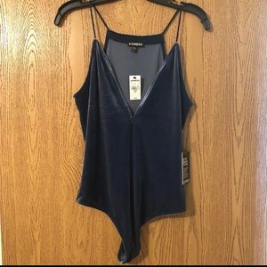 NWT velvet express body suit